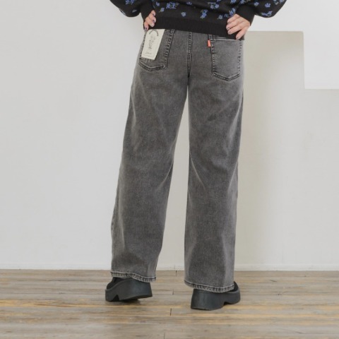 レディース　【低身長さん向け】裏起毛デニムパンツ（yuki×Taiyou）