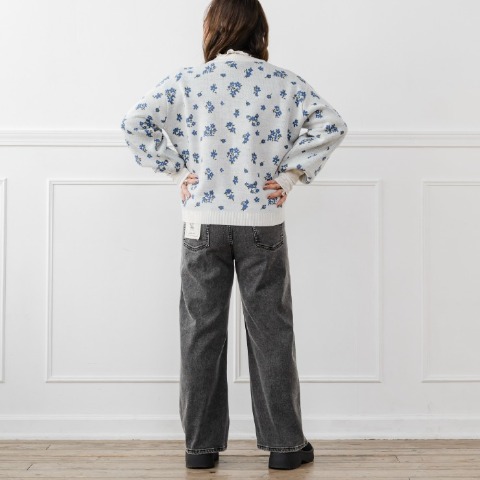 レディース　【低身長さん向け】裏起毛デニムパンツ（yuki×Taiyou）