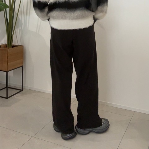 レディース　起毛ワイドパンツ（saori）