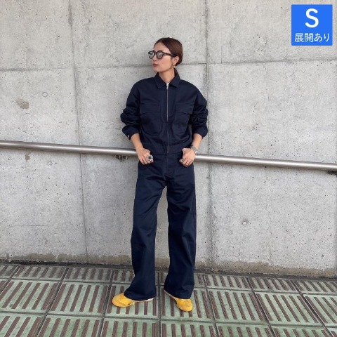 レディース　カラーバレルパンツ（kaoru）