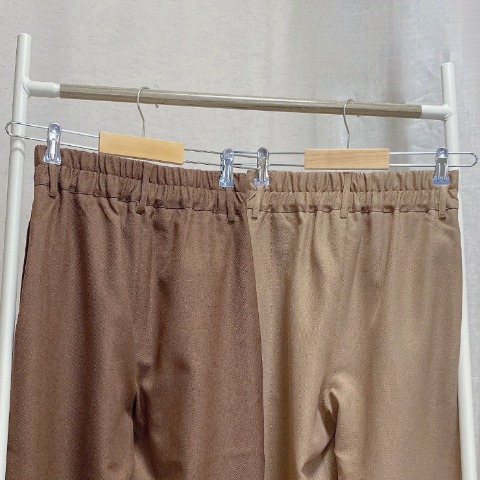 レディース　フロントポケットデザインワイドパンツ（akane）