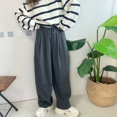 レディース　ボリュームコクーンパンツ（NON）