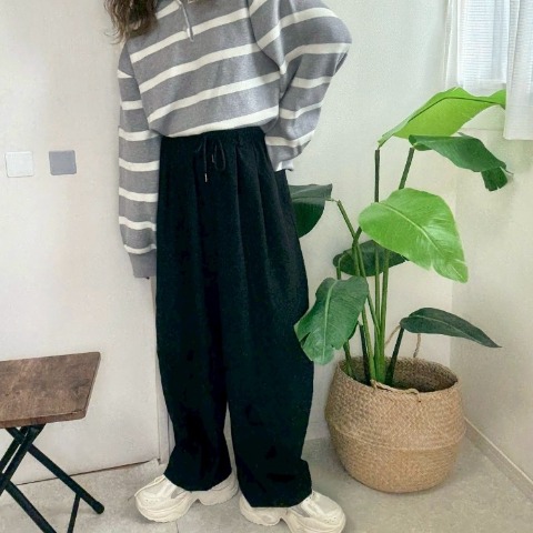 レディース　ボリュームコクーンパンツ（NON）