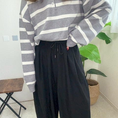 レディース　ボリュームコクーンパンツ（NON）