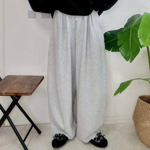 レディース　タックスウェットバレルパンツ（NON）