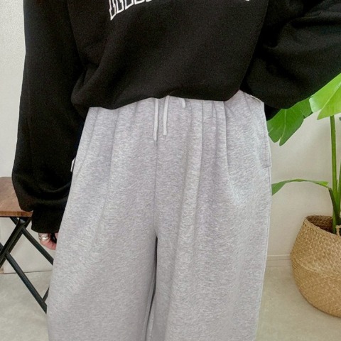 レディース　タックスウェットバレルパンツ（NON）