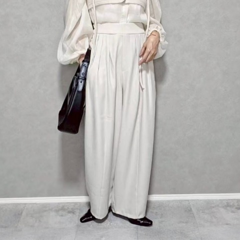 【低身長さん】レディース　バレルパンツ（ちゃな）