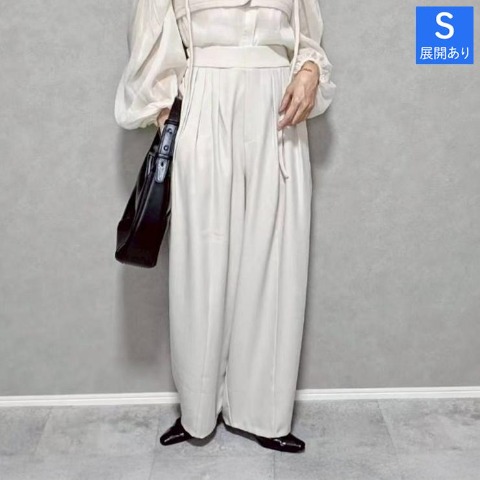 【低身長さん】レディース　バレルパンツ（ちゃな）