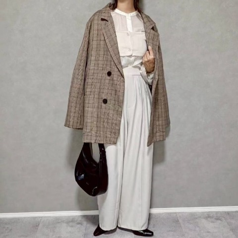 【低身長さん】レディース　バレルパンツ（ちゃな）