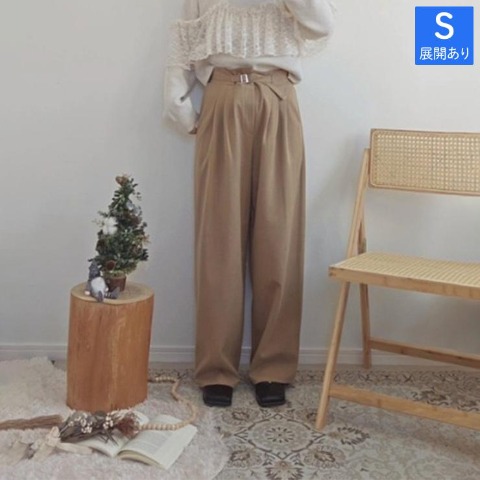 レディース　メルトンコクーンパンツ（yuu）