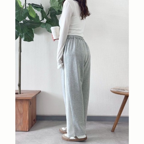 レディース　サイド切り替えスウェットパンツ（TOMO）