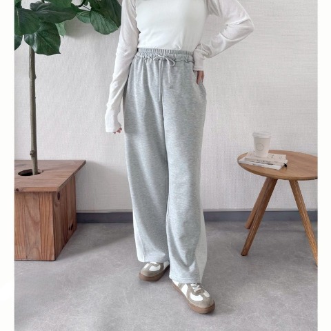 レディース　サイド切り替えスウェットパンツ（TOMO）