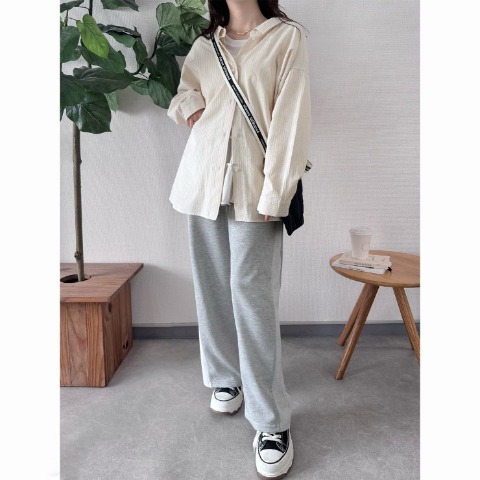 レディース　サイド切り替えスウェットパンツ（TOMO）