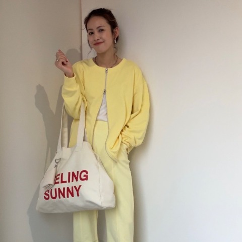 【高身長さん向け】レディース　カラーフレアパンツ（saori）