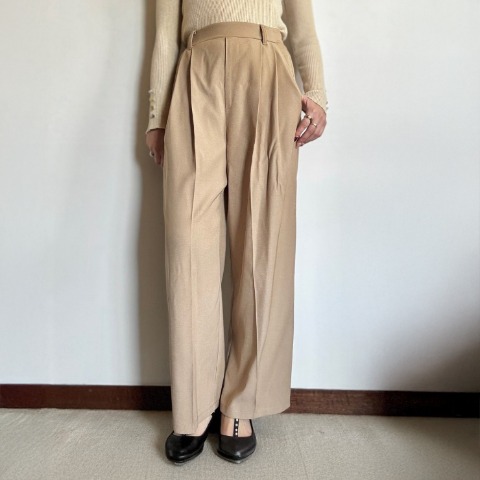 【高身長さん向け】レディース　ワイドパンツ（yurika）