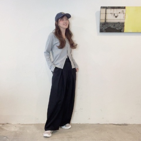 レディース　2WAY Vネックカーディガン（chico）