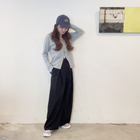 レディース　2WAY Vネックカーディガン（chico）