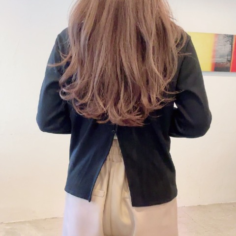 レディース　2WAY Vネックカーディガン（chico）