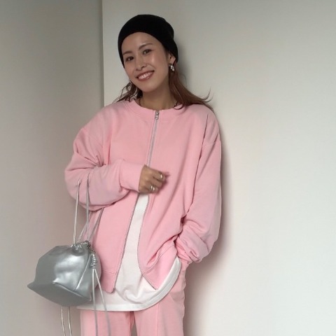 【低身長さん向け】レディース　前後2WAYジップカーディガン（saori）