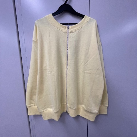 【高身長さん向け】レディース　前後2WAYジップカーディガン（saori）