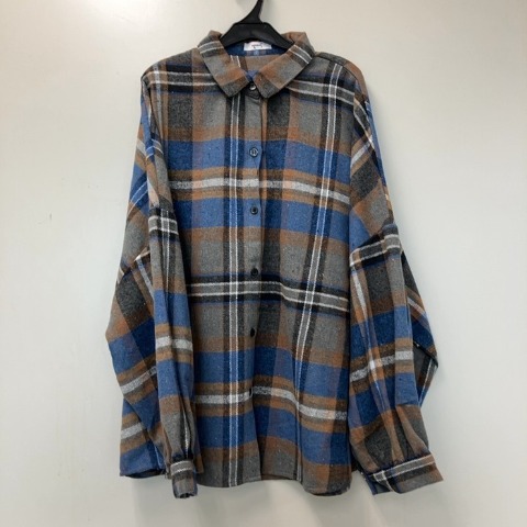 レディース　起毛チェックシャツ（Nozomi）