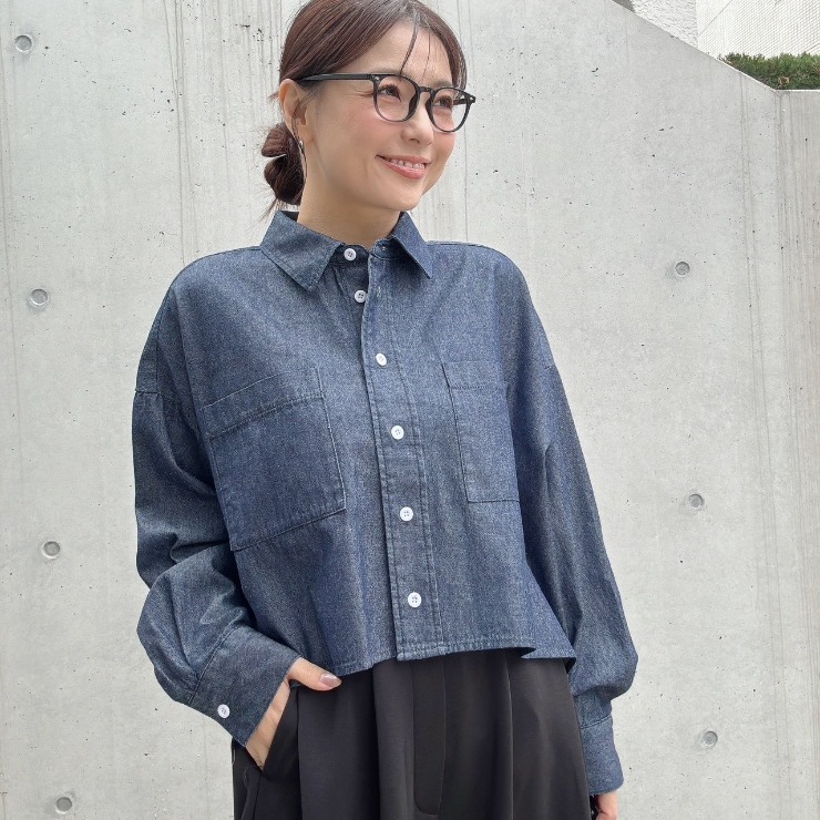 レディース デニムシャツ （ATSUKO） | しまむら | しまむらパーク