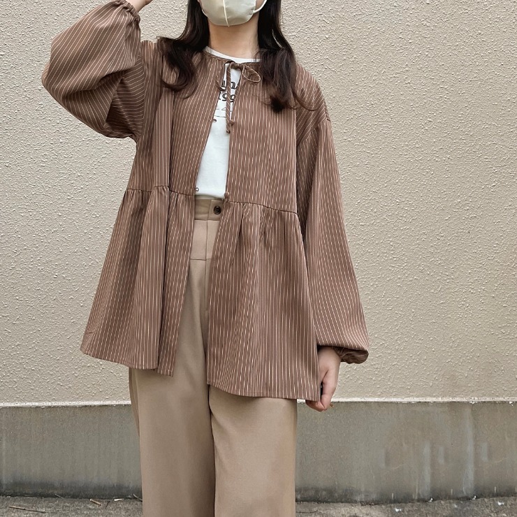 レディース ペプラムチュニックブラウス（mog） | しまむら | しまむら