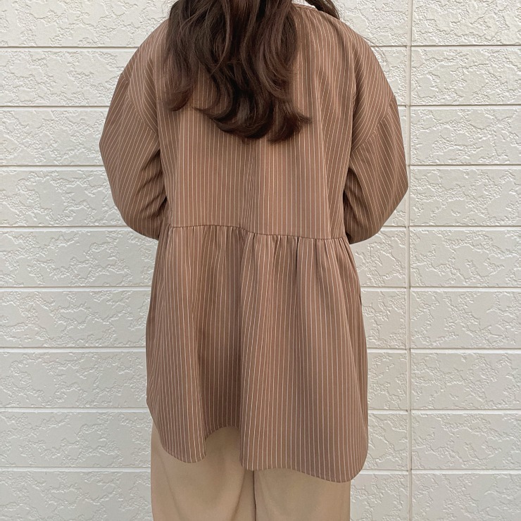 レディース ペプラムチュニックブラウス（mog） | しまむら | しまむら