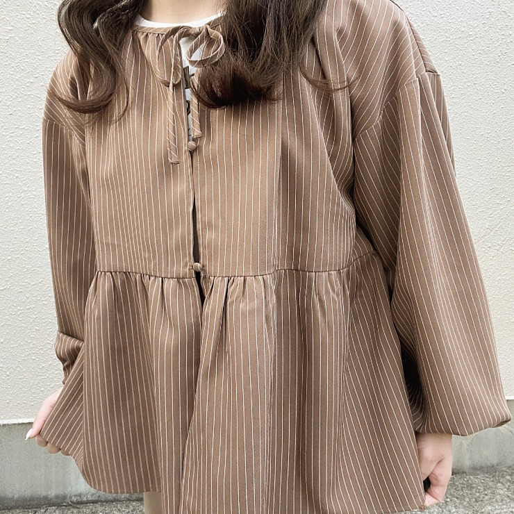 レディース ペプラムチュニックブラウス（mog） | しまむら | しまむら