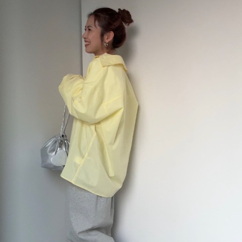 レディース　カラーシャツ（saori）