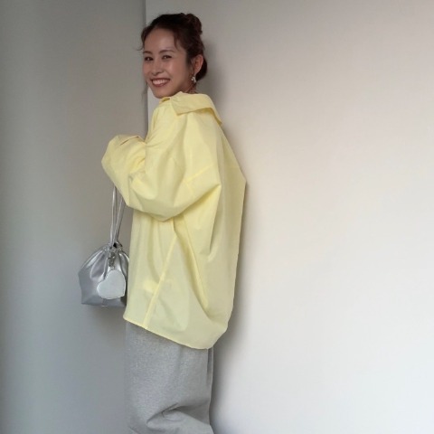 【高身長さん向け】レディース　カラーシャツ（saori）