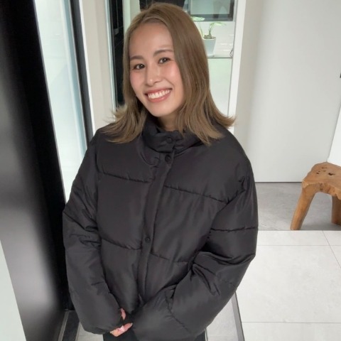 レディース　スタンドカラーショート丈ブルゾン（saori）