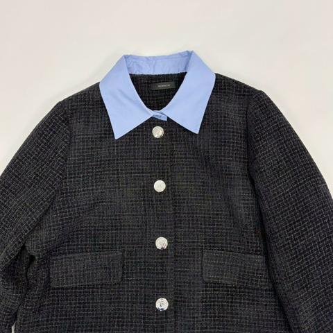 レディース　レイヤード風ジャケット（あざと女子）