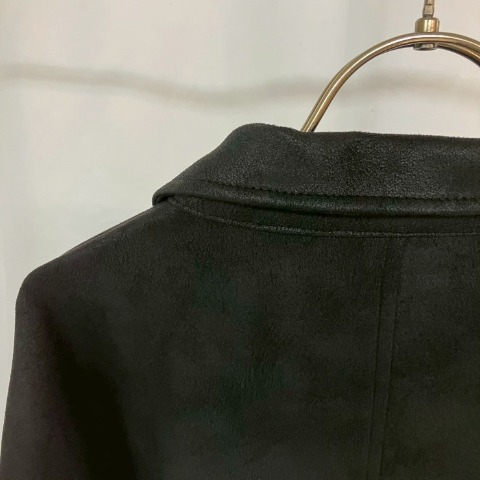 レディース　ヴィンテージ加工合皮ジャケット（miyu）