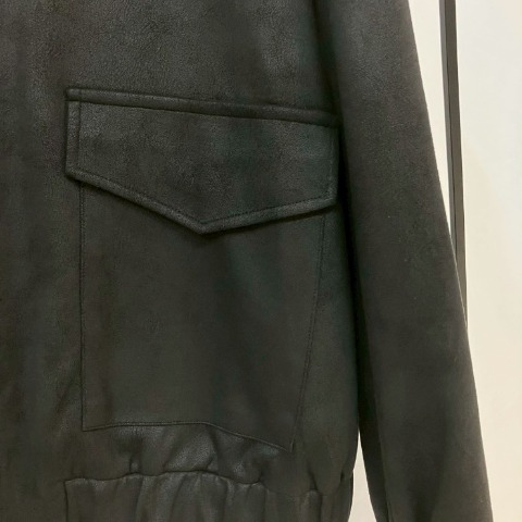 レディース　ヴィンテージ加工合皮ジャケット（miyu）