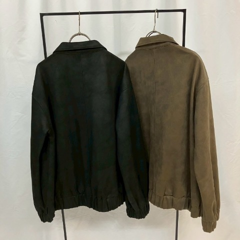 レディース　ヴィンテージ加工合皮ジャケット（miyu）