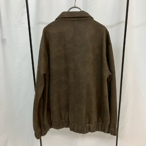 レディース　ヴィンテージ加工合皮ジャケット（miyu）