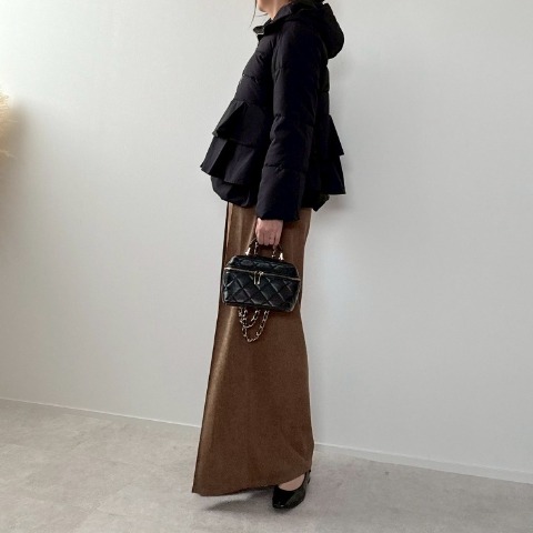 レディース　ペプラム中綿ジャケット(misato)