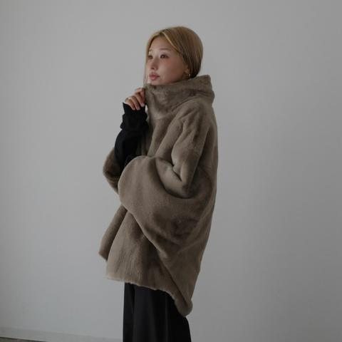 レディース　ジップファーブルゾン（hideka）