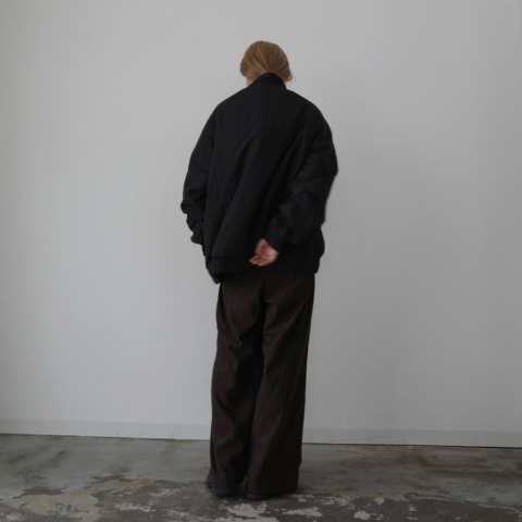 レディース　止水ジップ使いブルゾン(hideka)