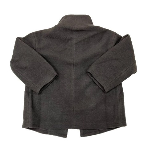 レディース　スタンドカラーコート(hideka)