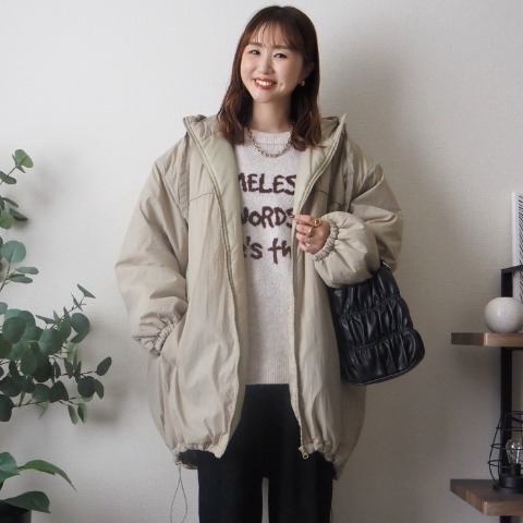 レディース　中綿モンスターパーカ（Omi）