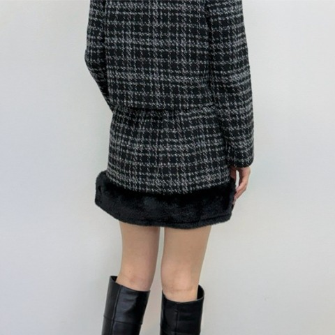 レディース　ツイードジャケット（yuki)