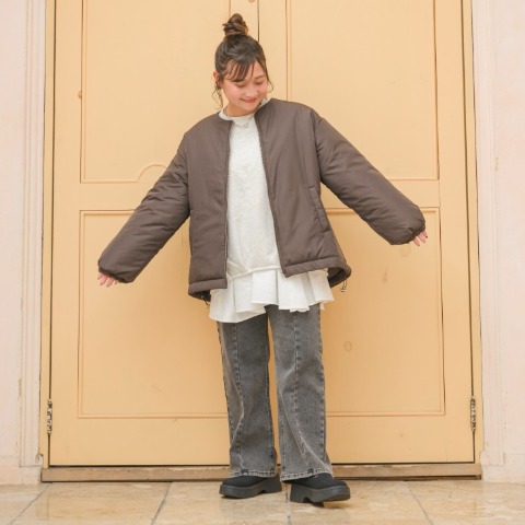 レディース　襟付ブルゾン(yuki×Taiyou)