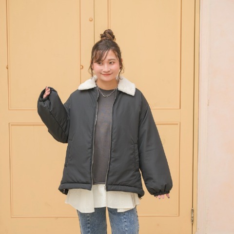 レディース　襟付ブルゾン(yuki×Taiyou)