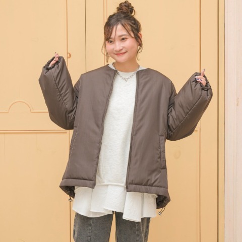 レディース　襟付ブルゾン(yuki×Taiyou)