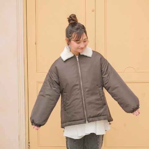 レディース　襟付ブルゾン(yuki×Taiyou)