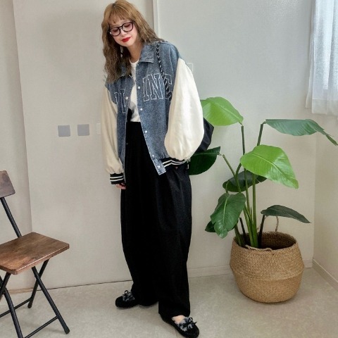 レディース　襟付ジャケット（NON）