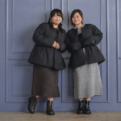 レディース　ペプラムキルトジャケット（yuki×Taiyou）