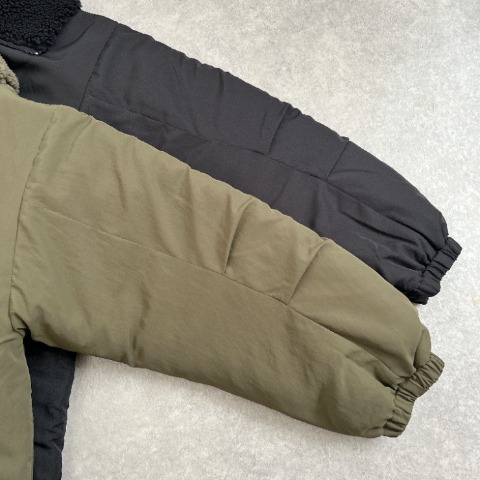 レディース　ボア襟ミリタリージャケット （rumi）